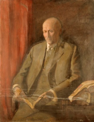 Portrait of a Man by Ida Lillie Strother Stewart