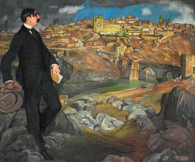 Portrait of Maurice Barrès by Ignacio Zuloaga y Zabaleta