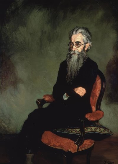 Portrait of Ramon del Valle-Inclan – 1931 by Ignacio Zuloaga y Zabaleta