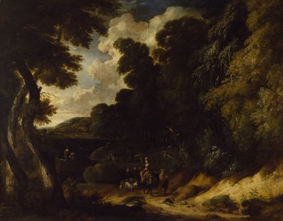 Landscape with Figures by Ignatius van der Stock