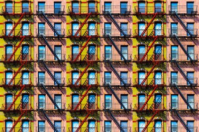 Colorful Building Pattern by Igor Shrayer