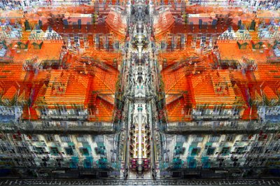 Vibrant City Rooftops by Igor Shrayer
