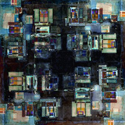 Vibrant Urban Geometry by Igor Shrayer