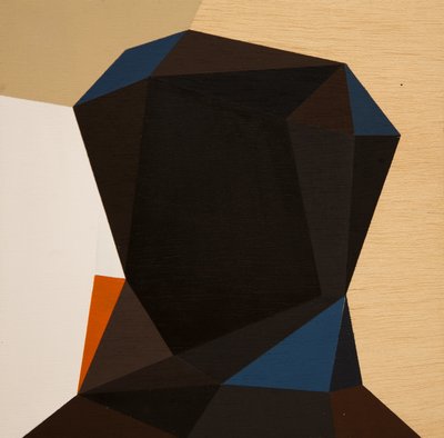 Faceted Abstract Portrait by Ildefonso Martín