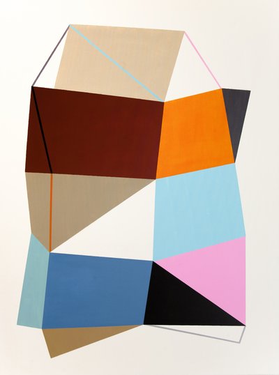 Geometric Color Blocks by Ildefonso Martín