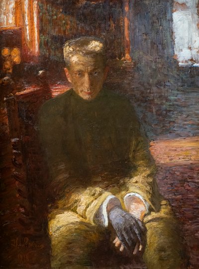 Alexandre Kerensky with a Black Glove by Ilya Efimovich Repin