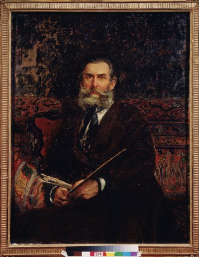 Portrait of the Painter Alexei Bogolyubov by Ilya Efimovich Repin