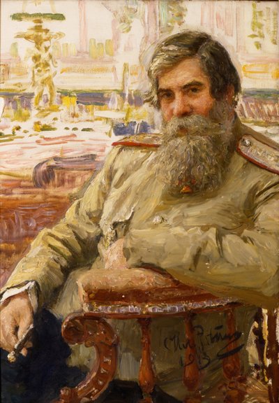 Portrait of the Neurophysiologist and Psychiatrist Vladimir Bekhterev, 1913 by Ilya Efimovich Repin