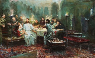 The Last Supper by Ilya Efimovich Repin