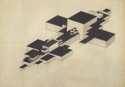 Design for Supremolet Suprematist Plane by Ilya Grigorevich Chashnik