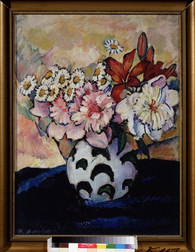 Bunch of Flowers by Ilya Ivanovich Mashkov