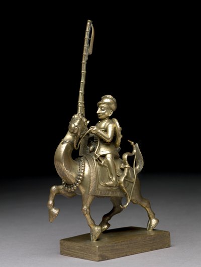 A matchlockman riding a camel, Vizagapatam, c.1795 by Indian School