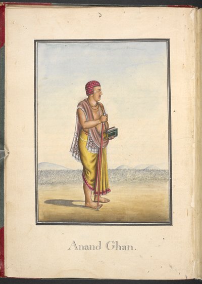 Anand Gran, a Benares Pandit, Author of the Persian Version of the 