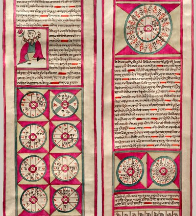 Astrological chart by Indian School