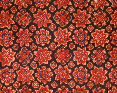 Fabric with an old Thai design by Indian School
