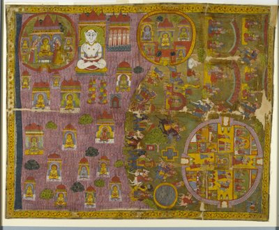 Jain pilgrimage, c.1750 by Indian School