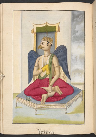 Jatayu, king of the Vultures by Indian School