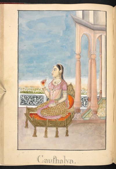 Kausalya, Mother of Rama by Indian School