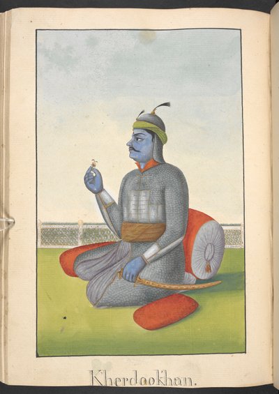 Khara and Dushana, Demon Brothers Who Fought Rama and Lakshmana, Here Linked as One Demon by Indian School