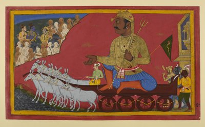 Kumbhakarna Advances as Rama’s Allies Fear and Monkeys Falter by Indian School