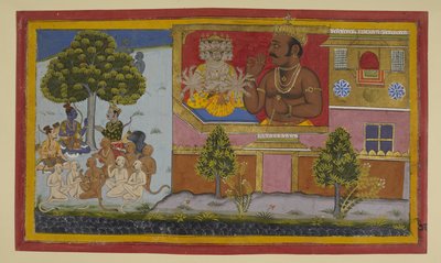Kumbhakarna boasts of victory; Rama plans to counter his terrifying presence by Indian School