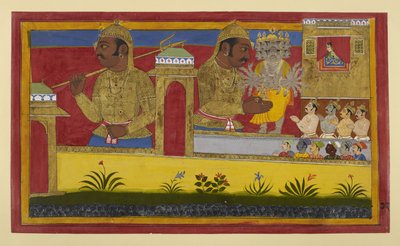 Mahodara plots to deceive Sita; Kumbhakarna bids farewell by Indian School