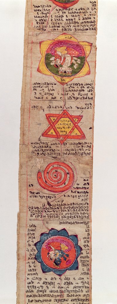 Sanskrit medical manuscript by Indian School
