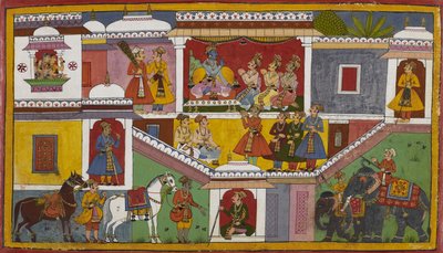 Rama, after hearing rumors from his courtiers, asks his brothers to take Sita and leave her at Valmiki