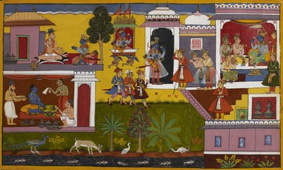 Rama Returns to Ayodhya and Plans the Rajasuya Sacrifice, but Bharata Dissuades Him by Indian School