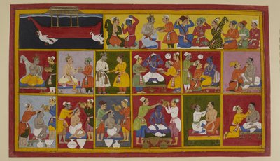 Rama’s Coronation Preparations Begin; Pushpaka Returns to Kubera by Indian School
