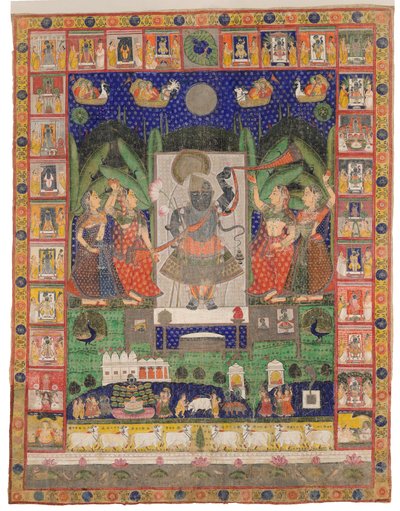 Sharad Purnima: the Autumn Full Moon by Indian School