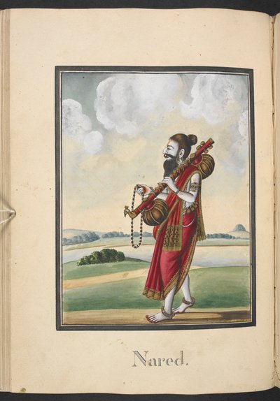 The Sage, Narada by Indian School