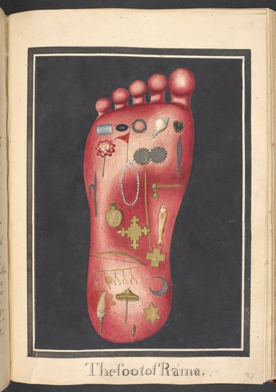 The Foot of Rama by Indian School