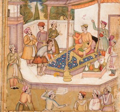 The raja whose guest asked him for 500 dinars daily by Indian School