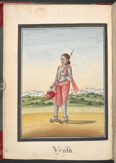 The sage, Vyasa, traditional author of the 