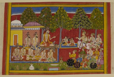 Shatrughna Stops at Valmiki
