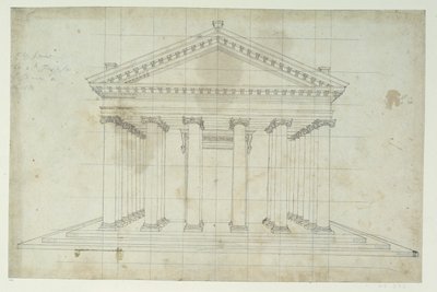 The Second Temple of Diana, c.1635 by Inigo Jones