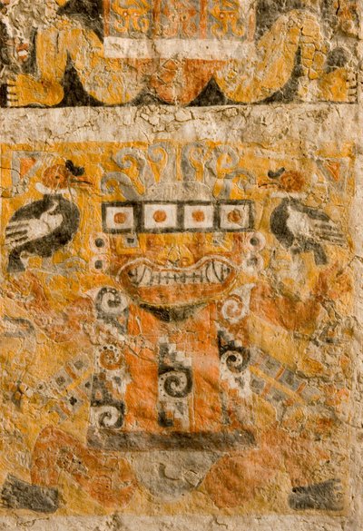 At Huaca El Brujo, the principal burial in the northwest corner of El Brujo, 2005 by Ira Block
