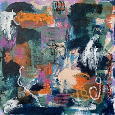 Vibrant Abstract Strokes by Irene Chua