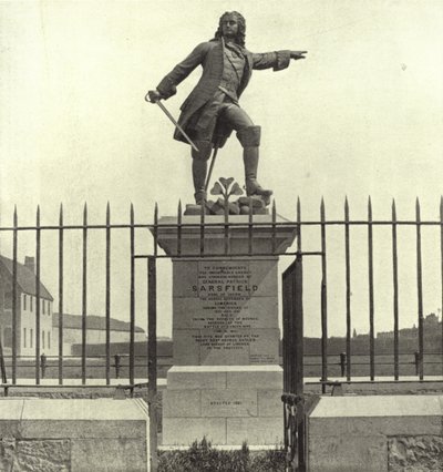 The Sarsfield Statue, Limerick by Irish Photographer