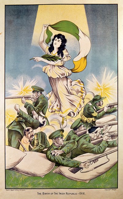 The Birth of the Irish Republic by Irish School