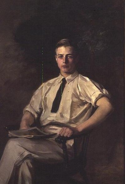 Portrait of Sydney Clark by Irving Ramsay Wiles