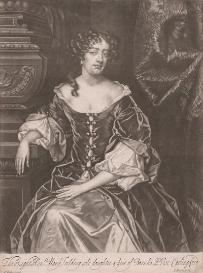The Right Honorable Mary Feilding sole daughter and heir of Barnha Lord Viscount Cardingford by Isaac Beckett