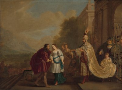 Pharaoh Gives Sarah Back to Abraham by Isaac Isaacsz