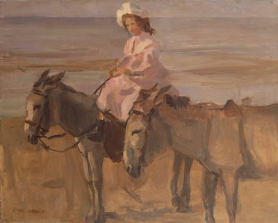 On Scheveningen Beach by Isaac Israels