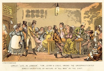 Lowest Life in London by Isaac, Robert and George Cruikshank
