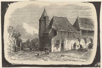 View of the Koppelpoort in Amersfoort by Isaac Weissenbruch