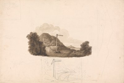 Sketch made for a Vignette by Mr. Ed Hall