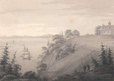 View of Mount Vernon, the Seat of General Washington by Isaac Weld