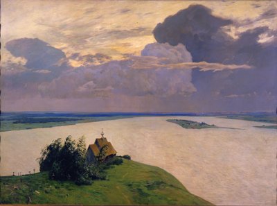 Over Eternal Peace, 1894 by Isaak Ilyich Levitan